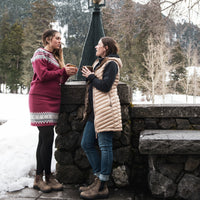 Scandinavian Knee Skirt