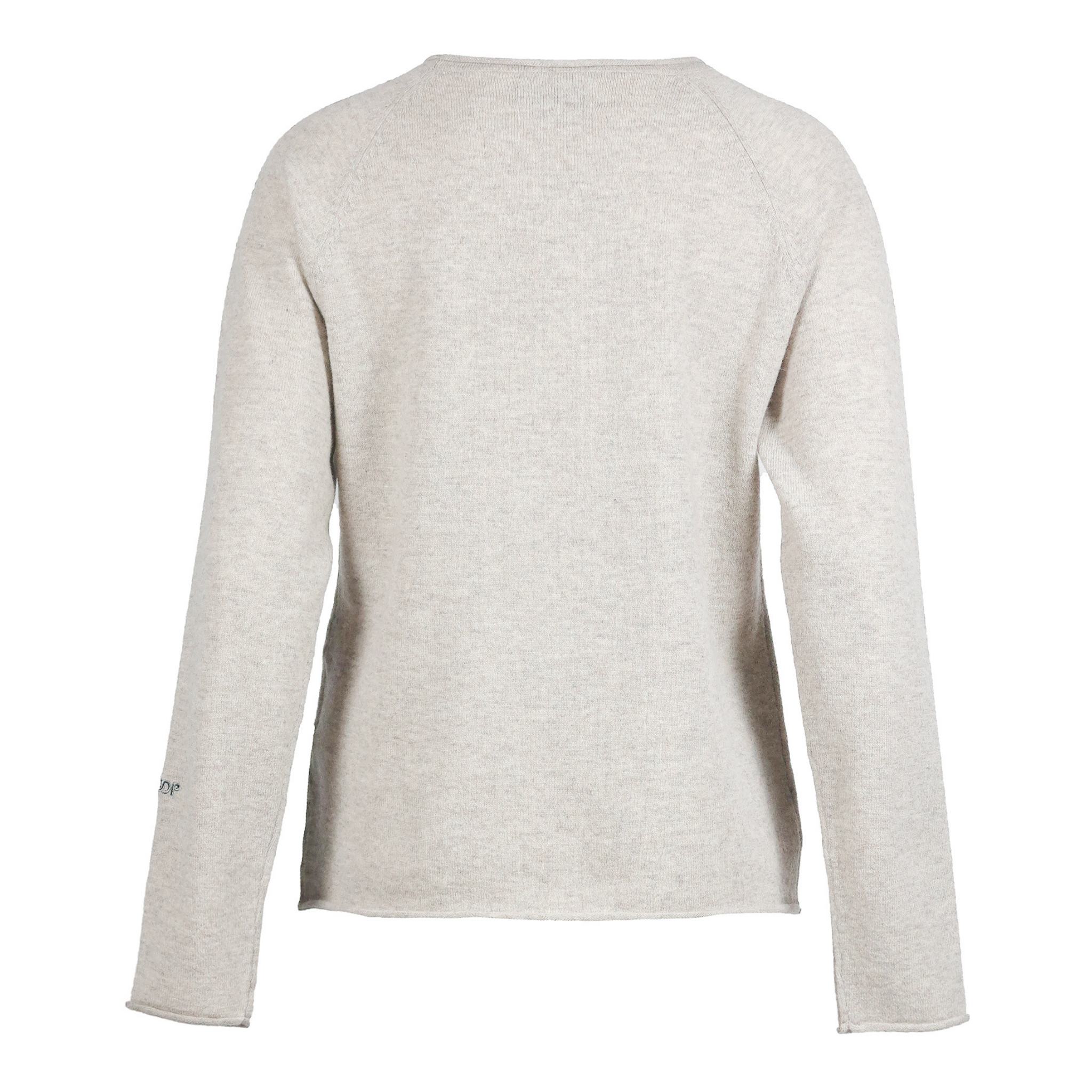 OHGA SCALLOP KNIT TEE ホワイト OHGA SCALLOP KNIT TEE ホワイト