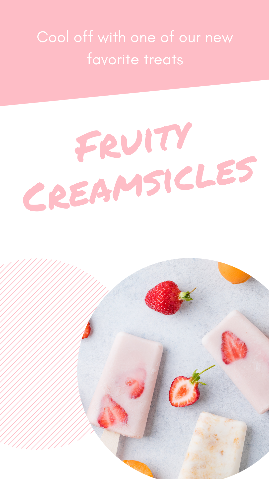 Easy Fruity Creamsicles