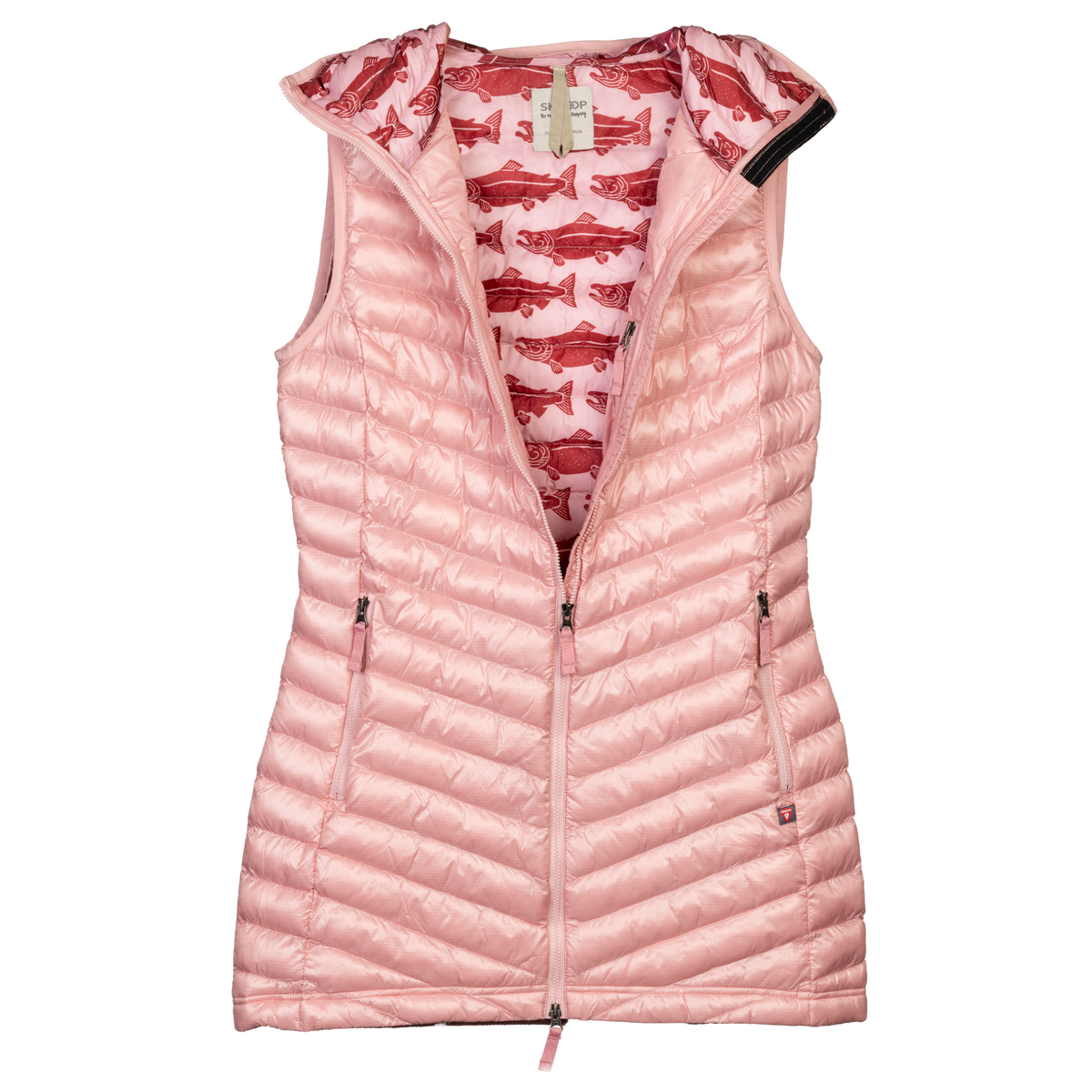 SOPHNET.◇ダウンベスト/--/ナイロン/KHK/soph-000051 Sockeye Vest - L