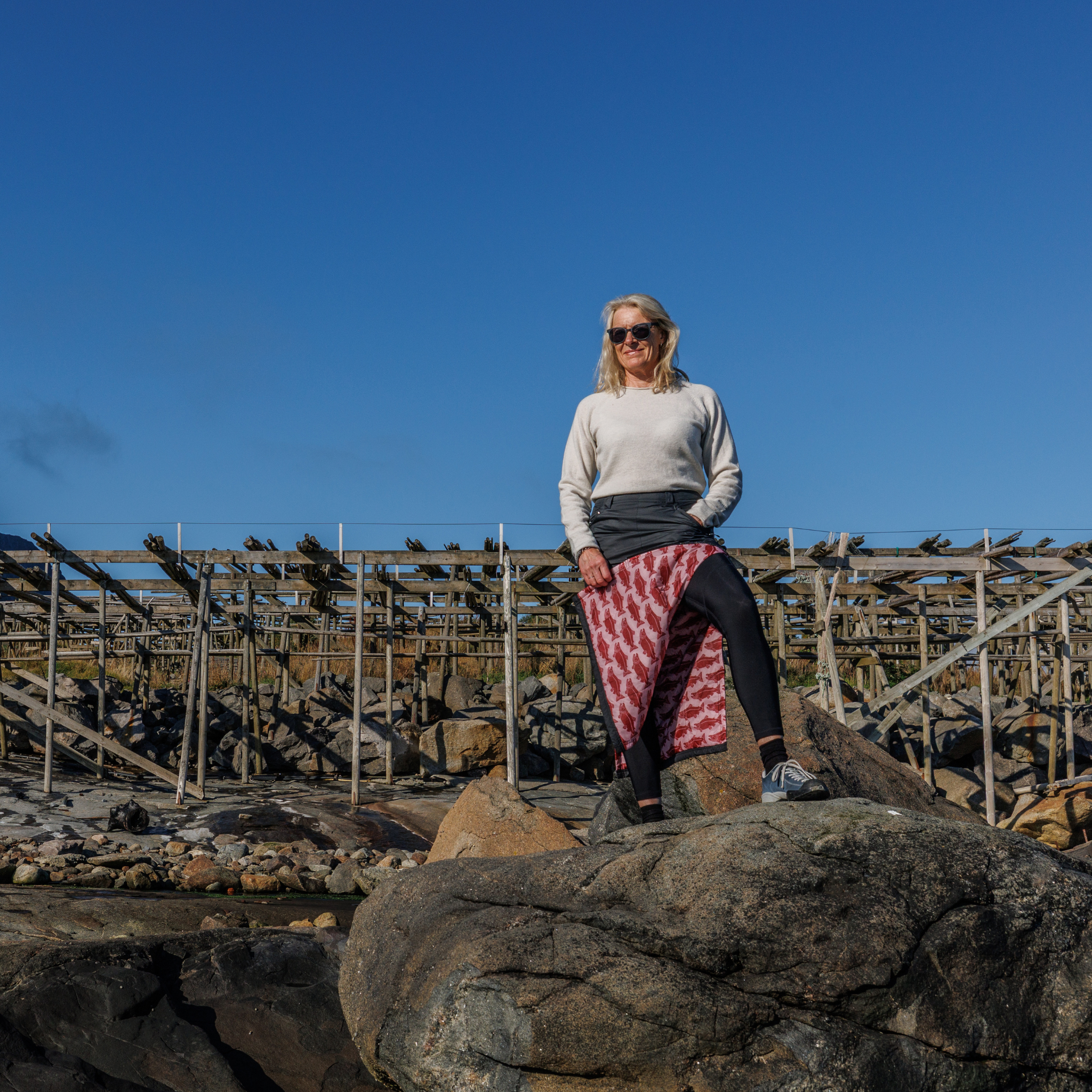 SKHOOP X Salmon Sisters Sockeye Original Skirt – Skhoop of Scandinavia