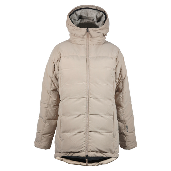 Skhoop long online down jacket