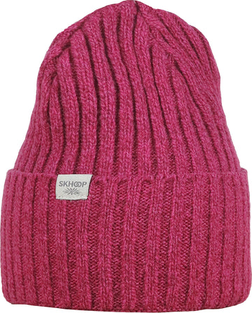 skhoop carina beanie in dark rose