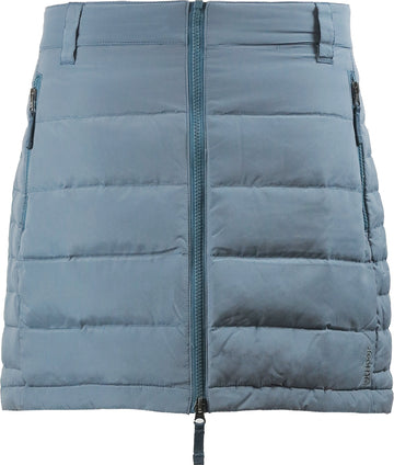 skhoop jonna down skirt in dark denim