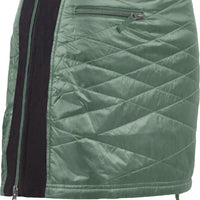 skhoop kari mini skirt in frost green