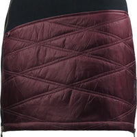 Cute active Skhoop skirt for winter running in ruby red