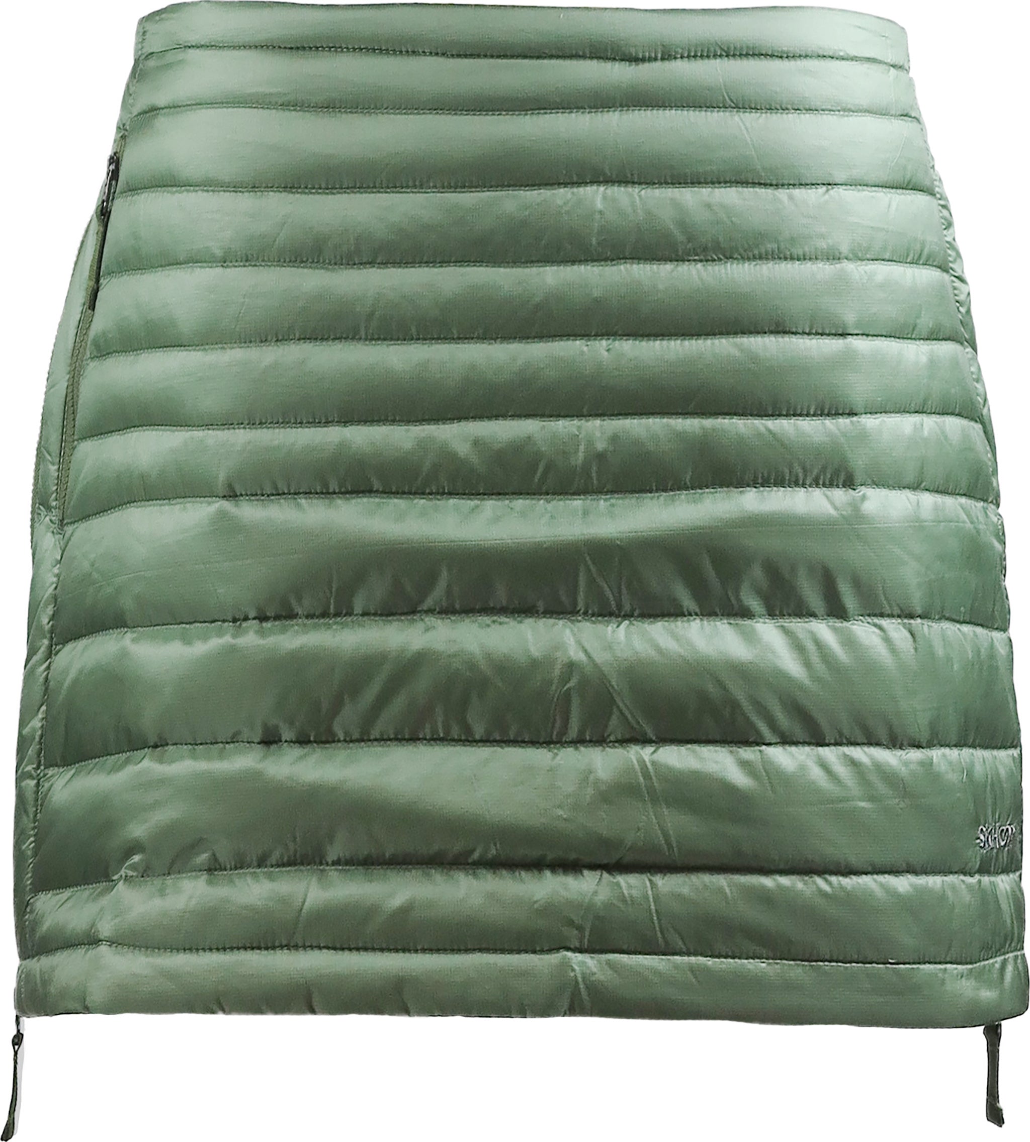 Skhoop Miranda Down Skirt in frost green