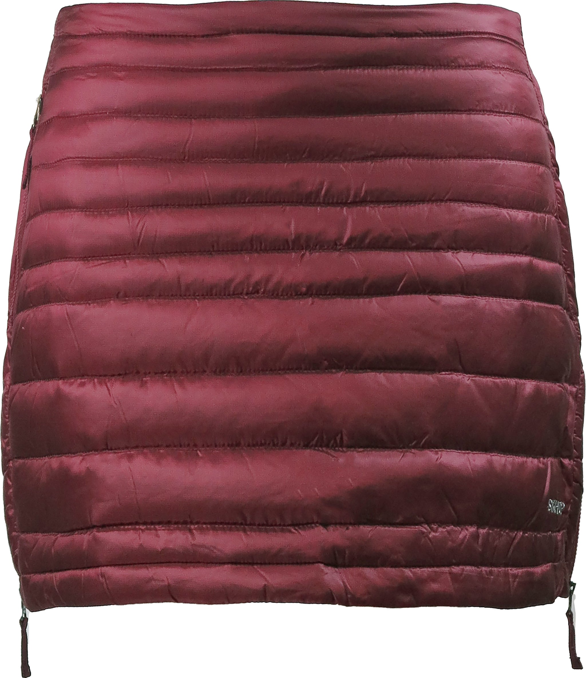 Skhoop Miranda Down Skirt in ruby red