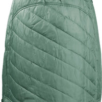 skhoop sandy short skirt in frost green, back of skirt