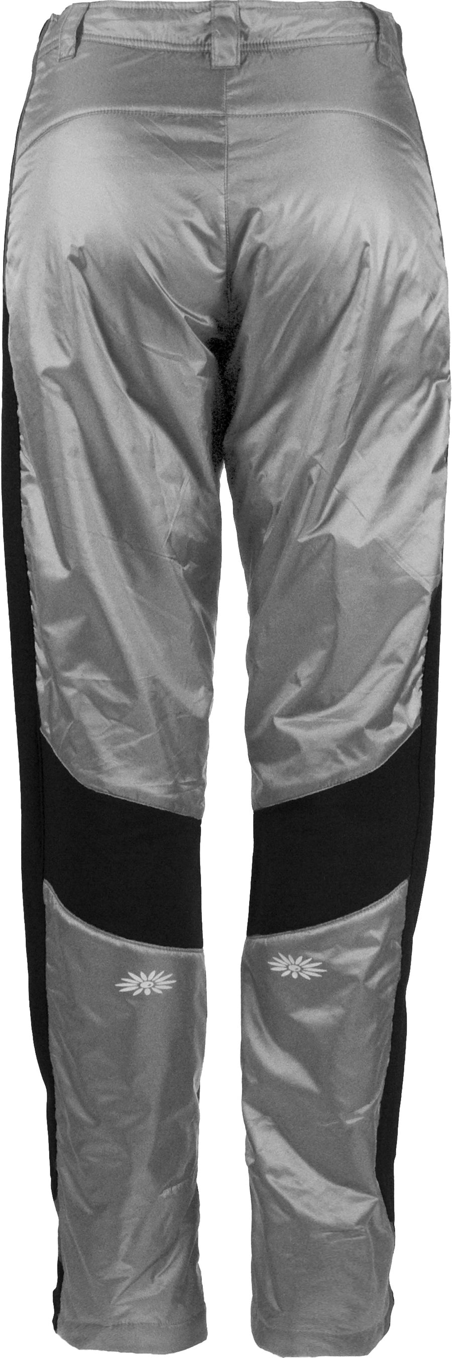 skhoop insulated aluu pants in graphite, back view