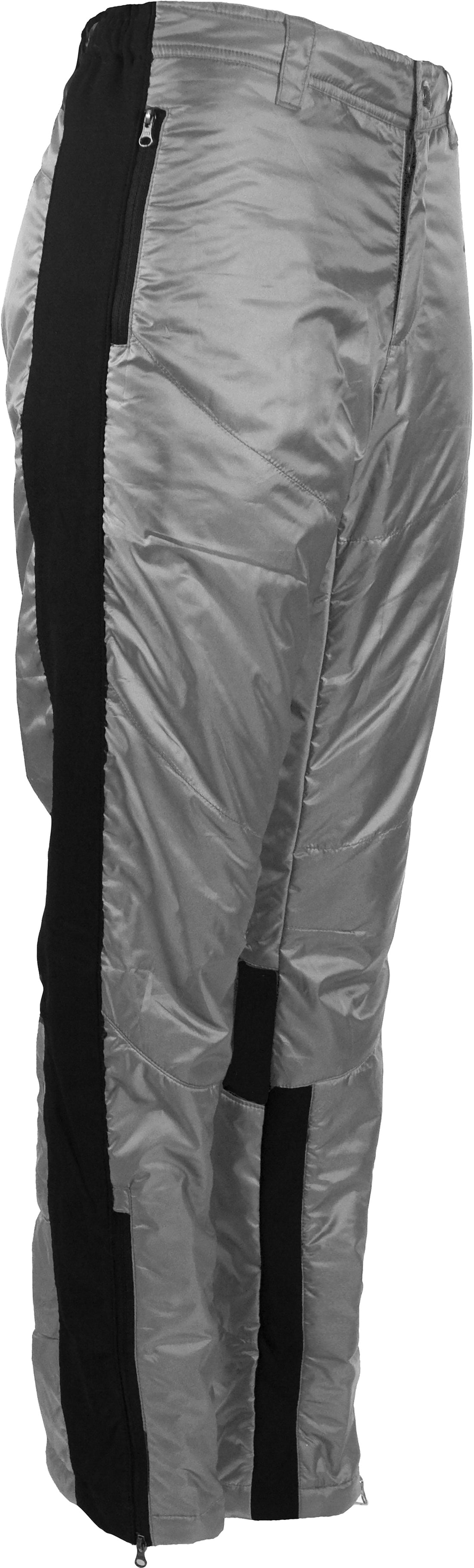 skhoop insulated aluu pants in graphite, side view