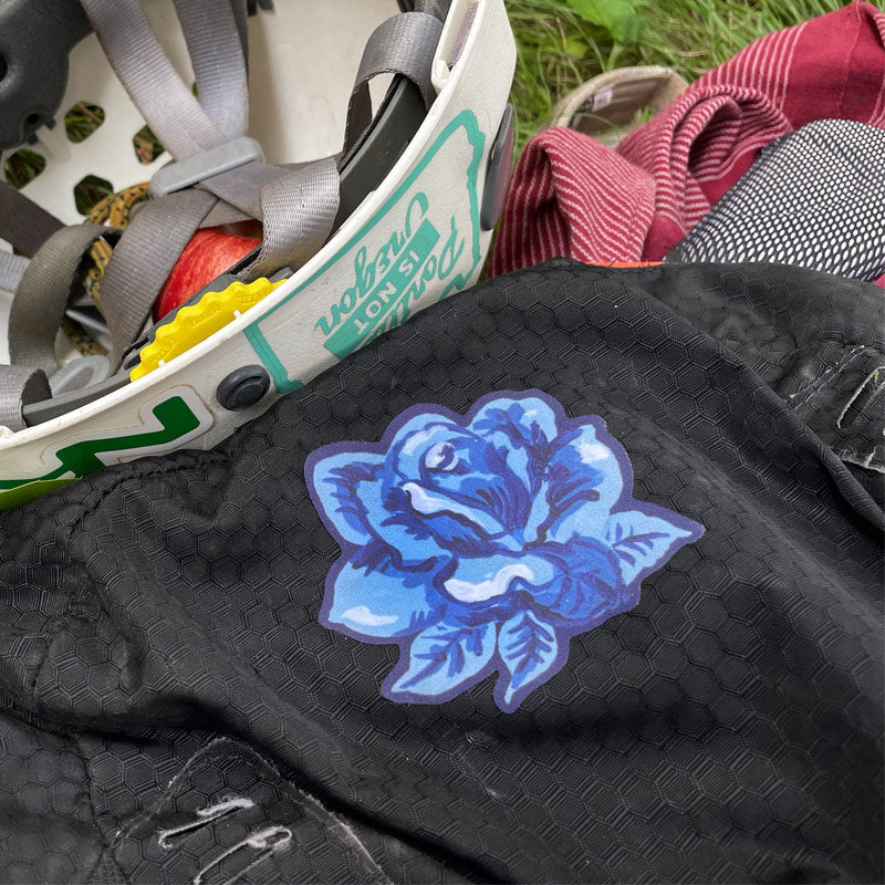 NoSo Blue Rose Patch